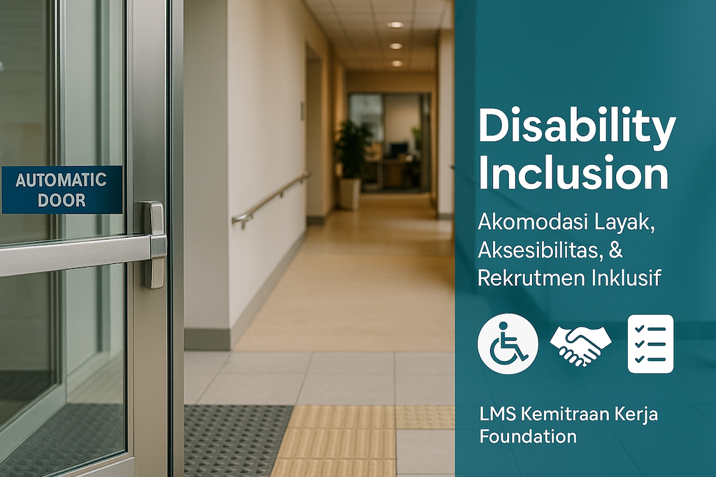 Disability Inclusion: Akomodasi Layak, Aksesibilitas, & Rekrutmen Inklusif_ AP